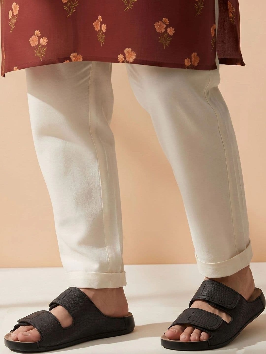 NICO NERINI Men Leather Comfort Sandals - view 1