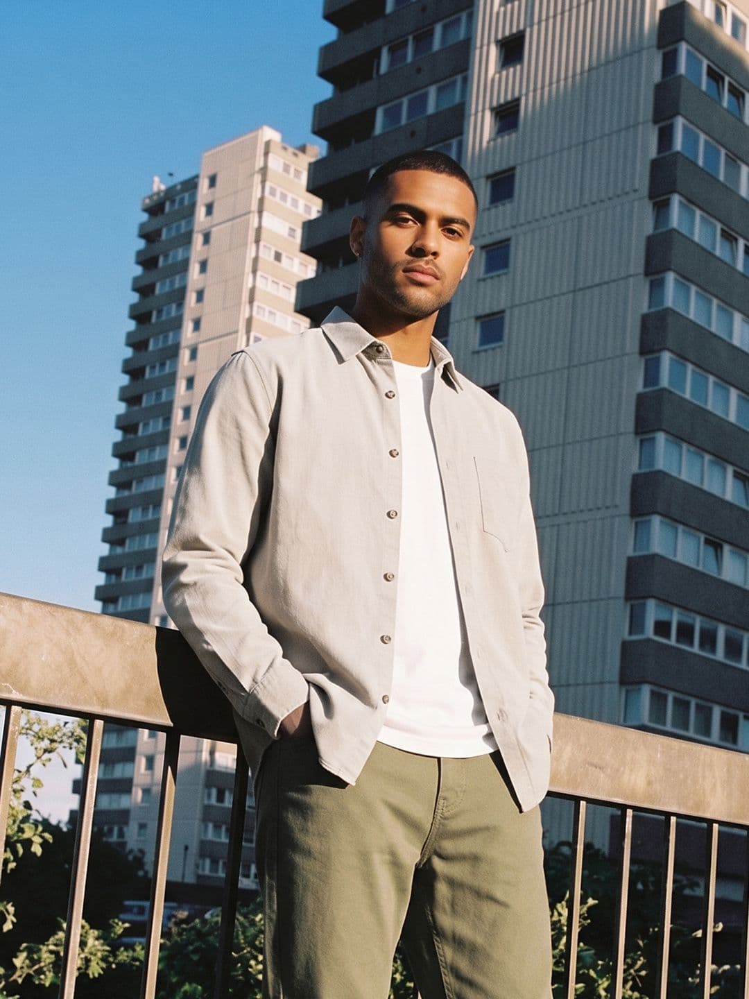 The Roadster Life Co. Spread Collar Pure Cotton Casual Shirt - view 1