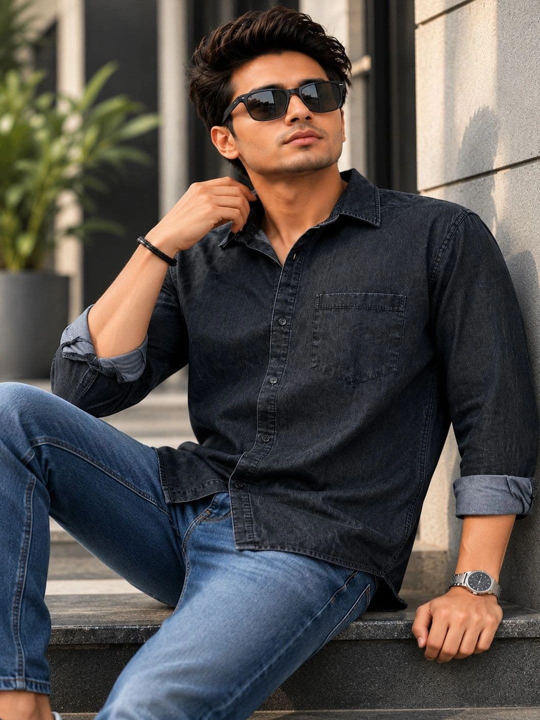 FnQ Men Classic Casual Shirt - view 1