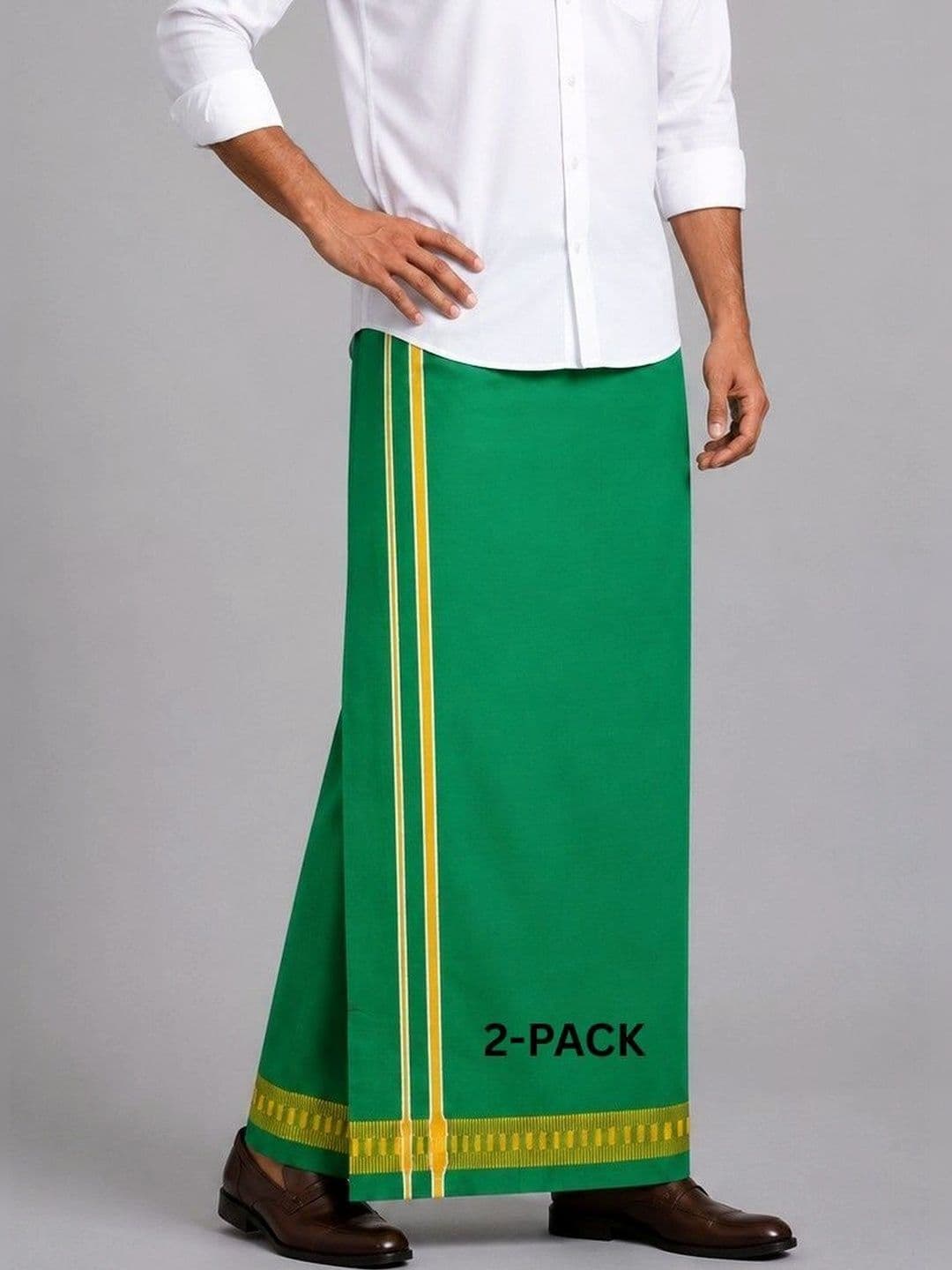 Sharan Elegance Men Cotton Dhoti Dhotis - view 1