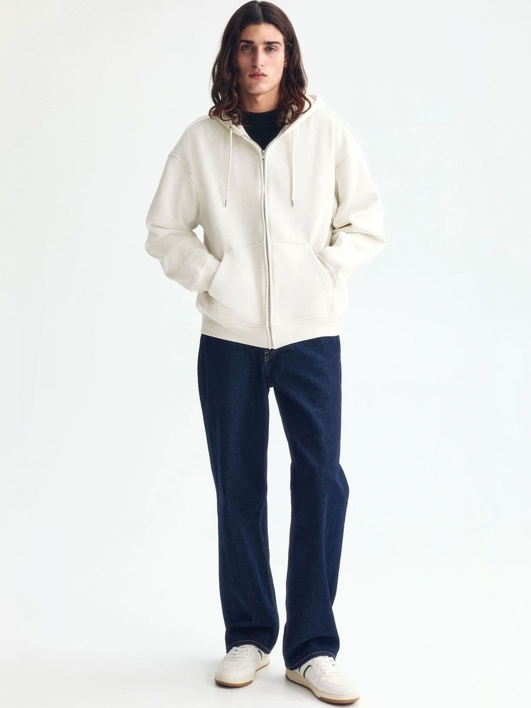 H&M Men Hooded Sweatshirt - view 1