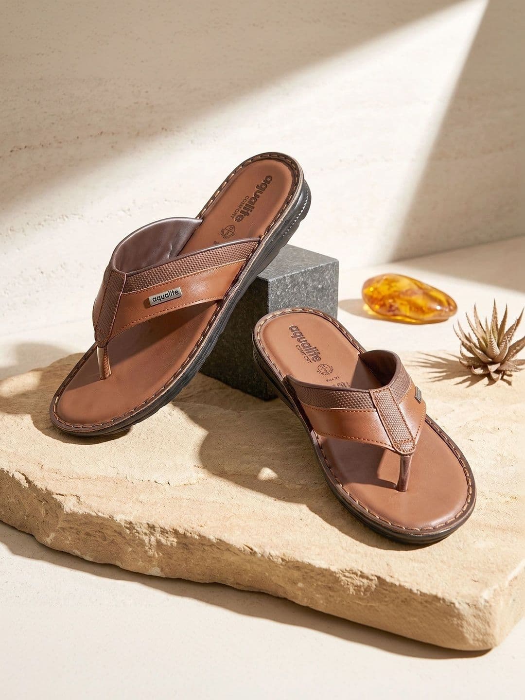 Aqualite Men PU Comfort Sandals - view 1