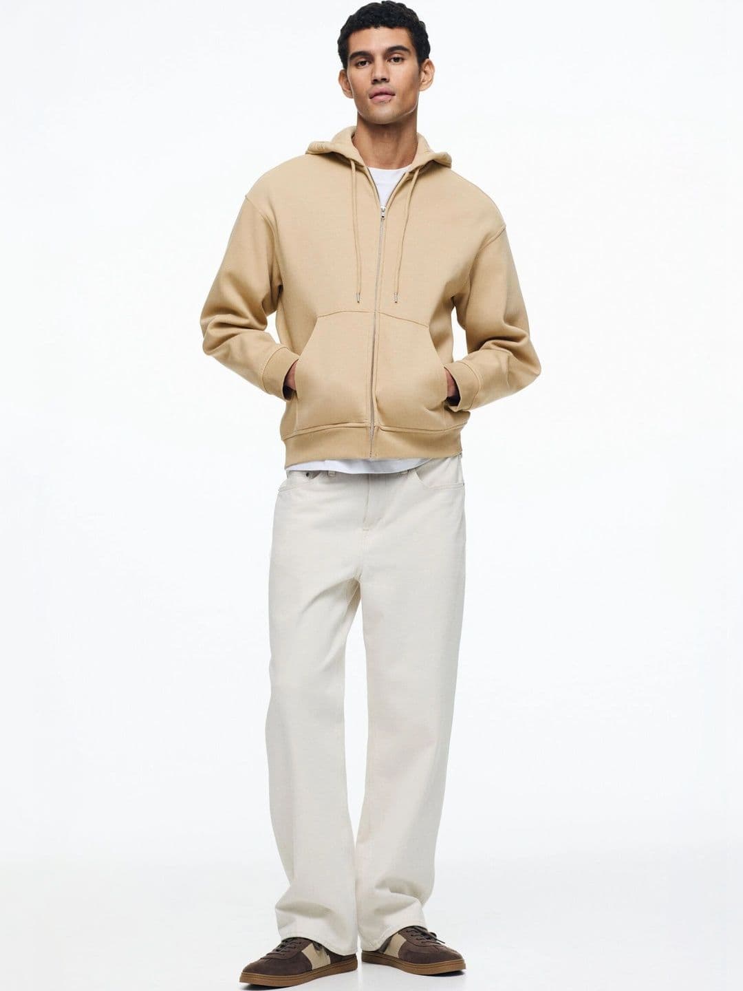 H&M Loose-Fit Zip-Through Hoodie - view 1
