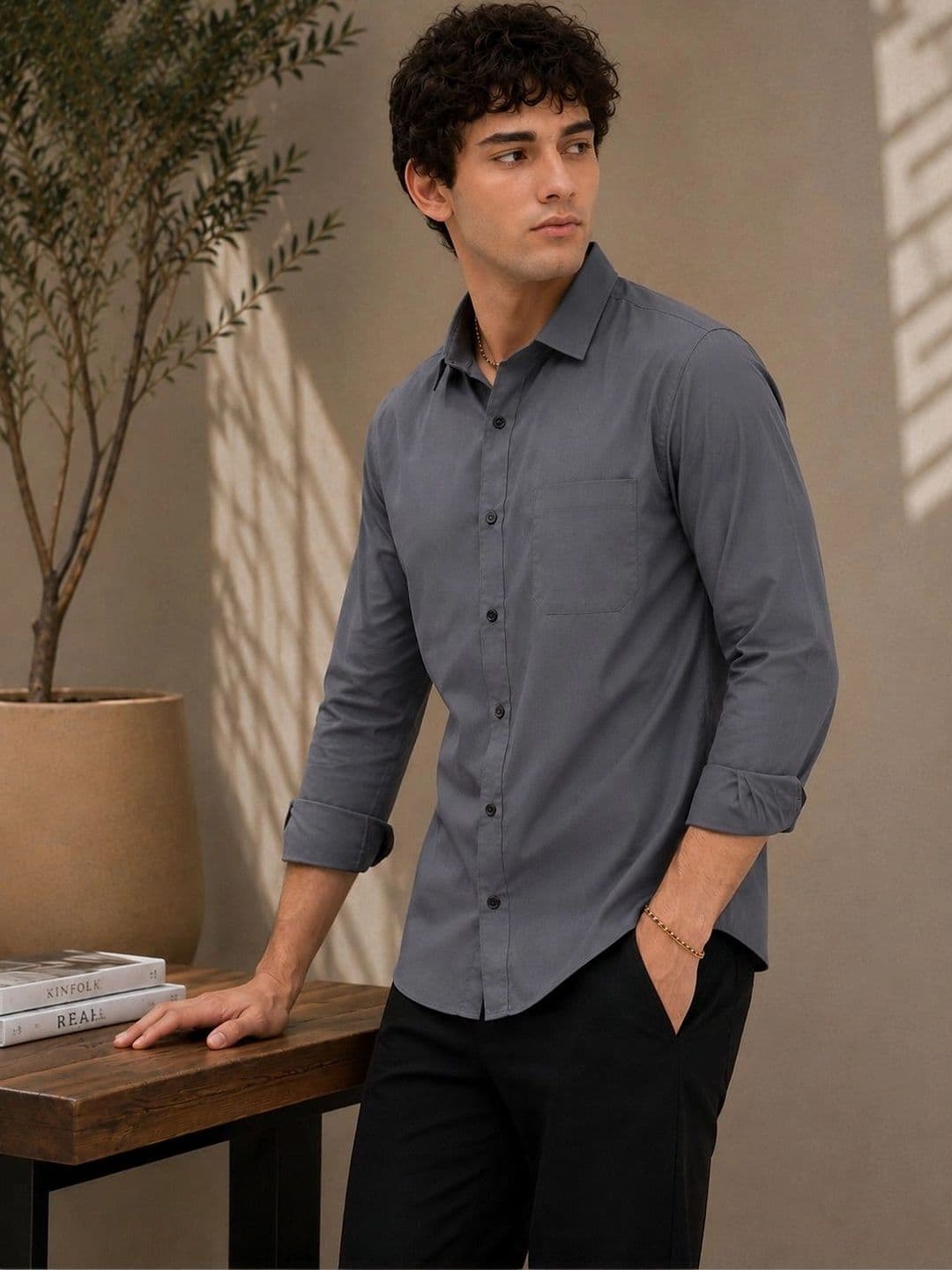 AGNIVAR COLLECTION Men Comfort Casual Shirt - view 1