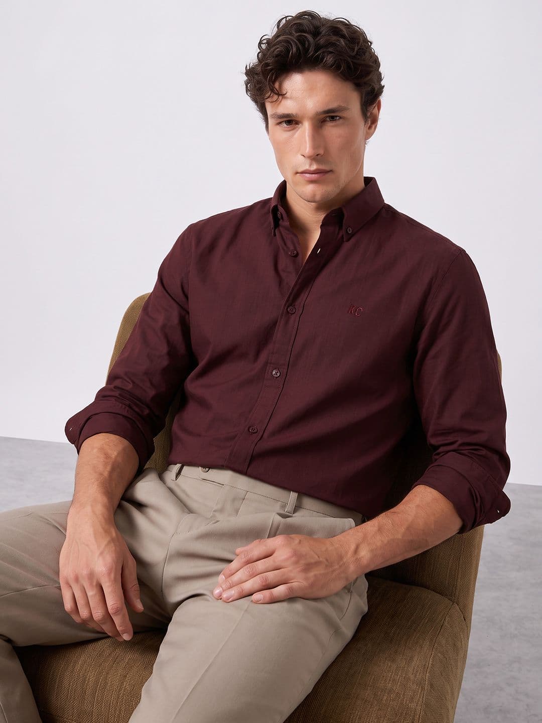 Kenneth Cole Pure Cotton Casual Shirt - view 1