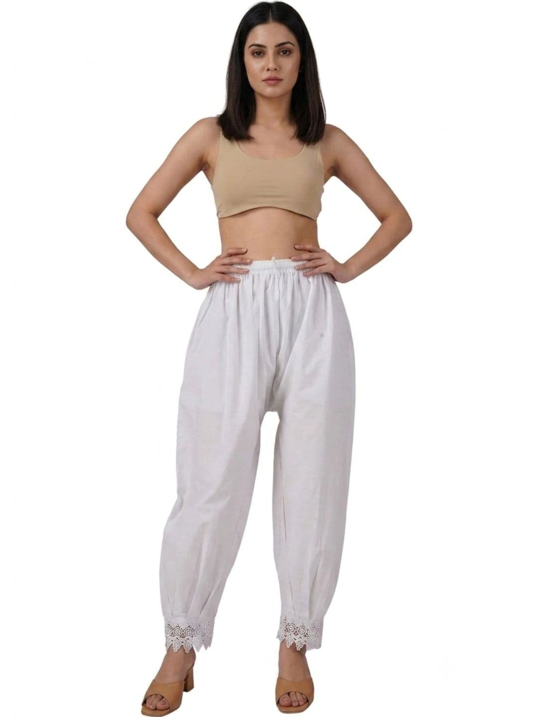 PINOVO Women Embellished Ethnic Palazzos - view 1