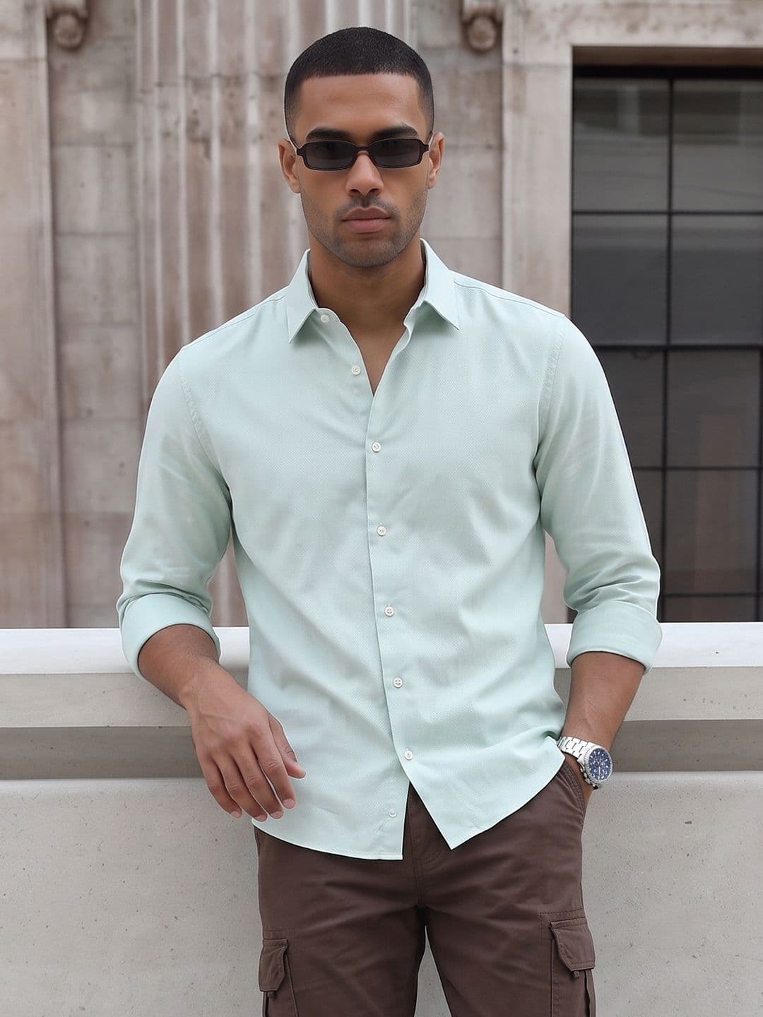The Roadster Life Co. Pure Cotton Casual Shirt - view 1