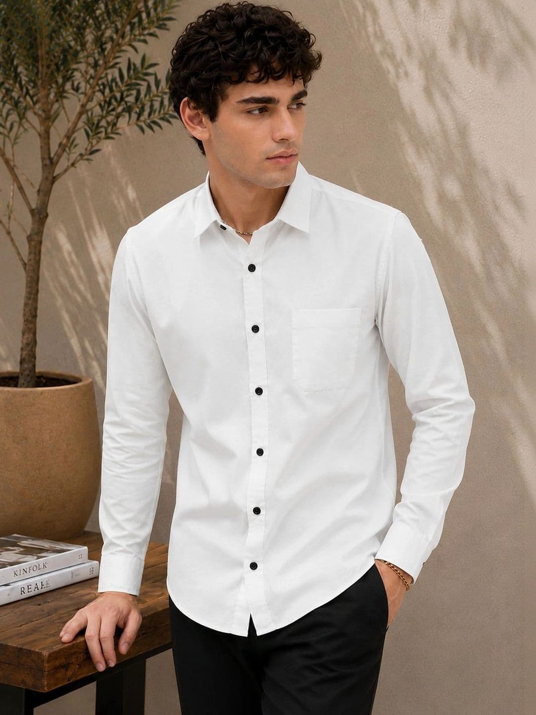 AGNIVAR COLLECTION Men Comfort Casual Shirt - view 1