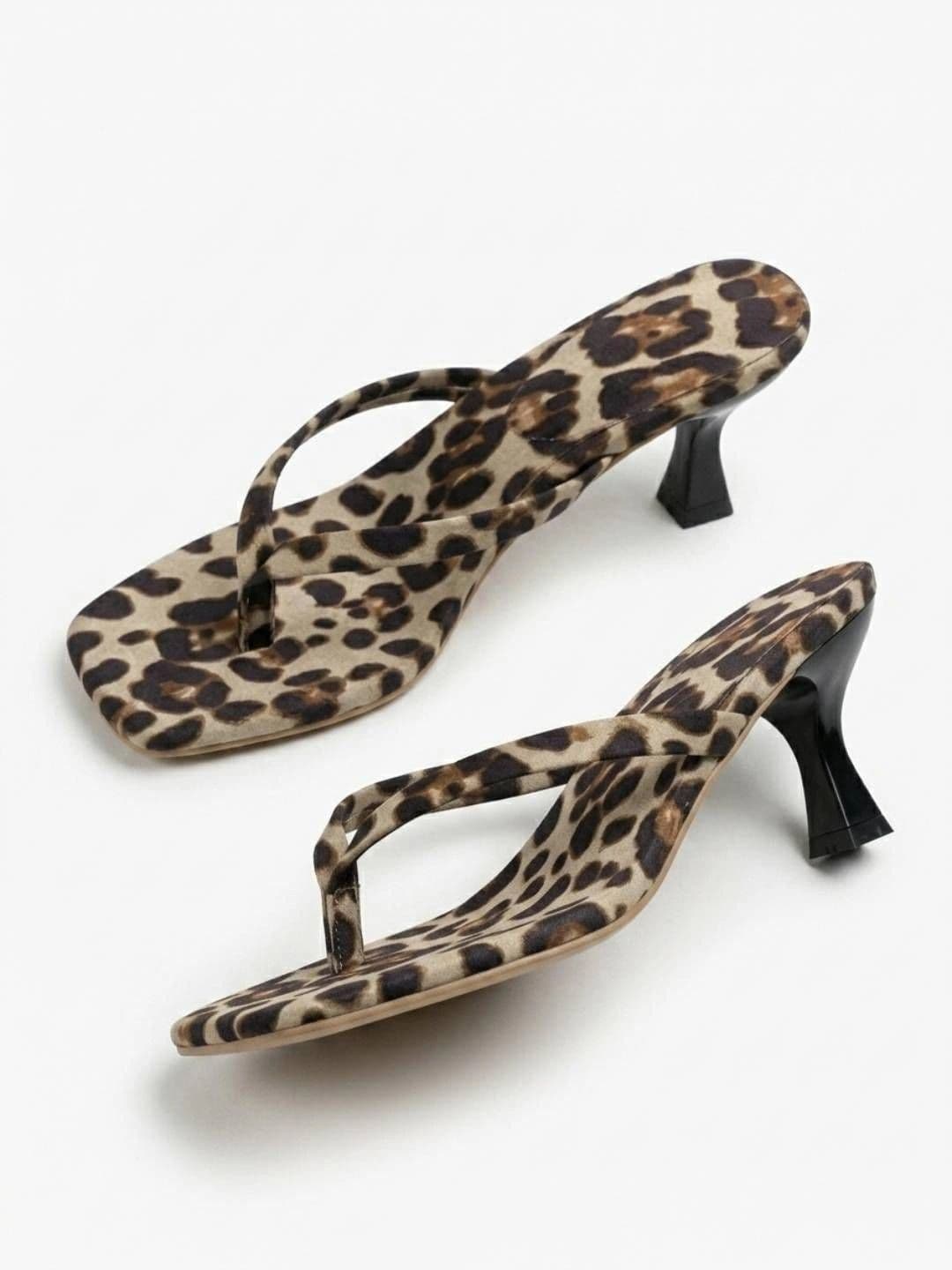 Baespice Printed Party Kitten Mules - view 1