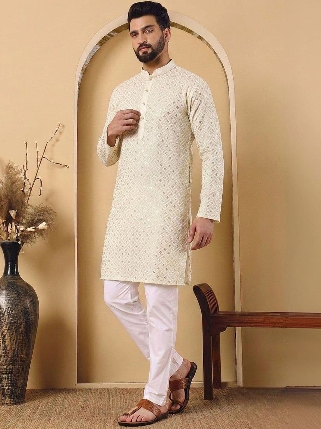 CHIRASVI Men Kurta - view 1