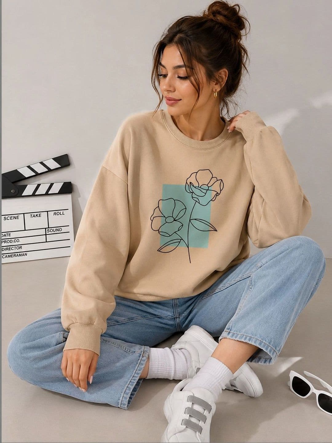 PERSONALITEE Printed Sweatshirt - view 1
