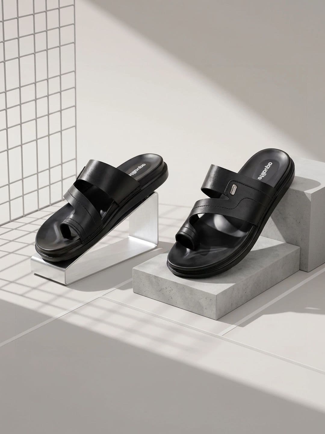 Aqualite Men PU Shoe-Style Sandals - view 1