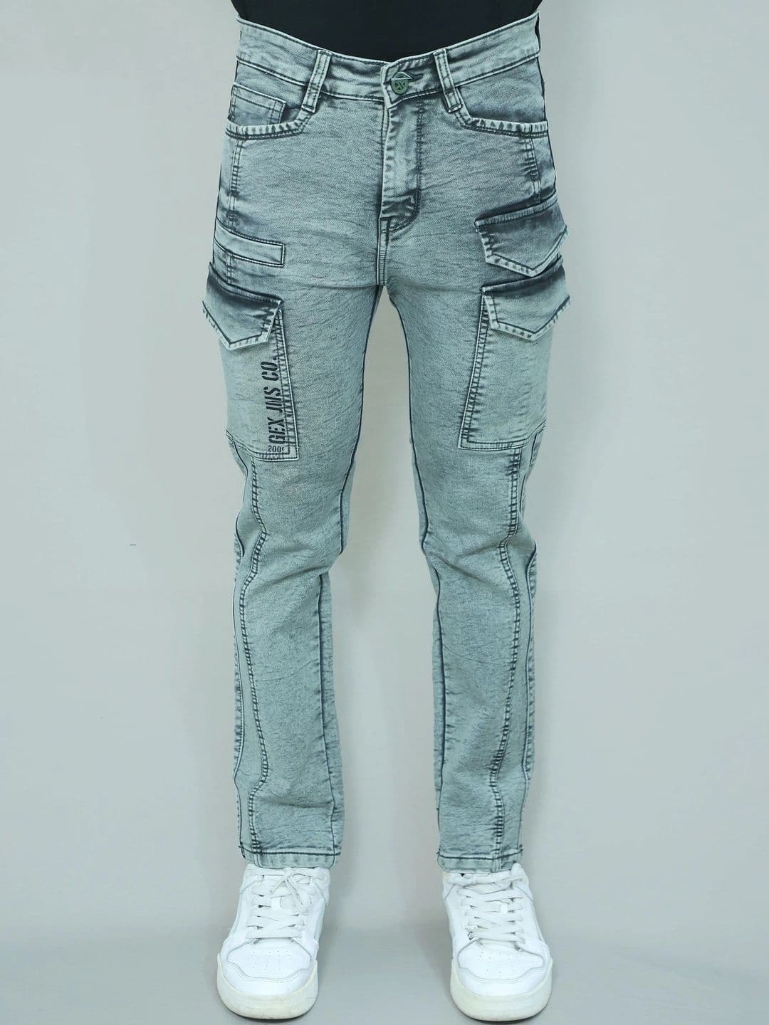 GEX Men Regular Fit Mid-Rise Jeans - view 1