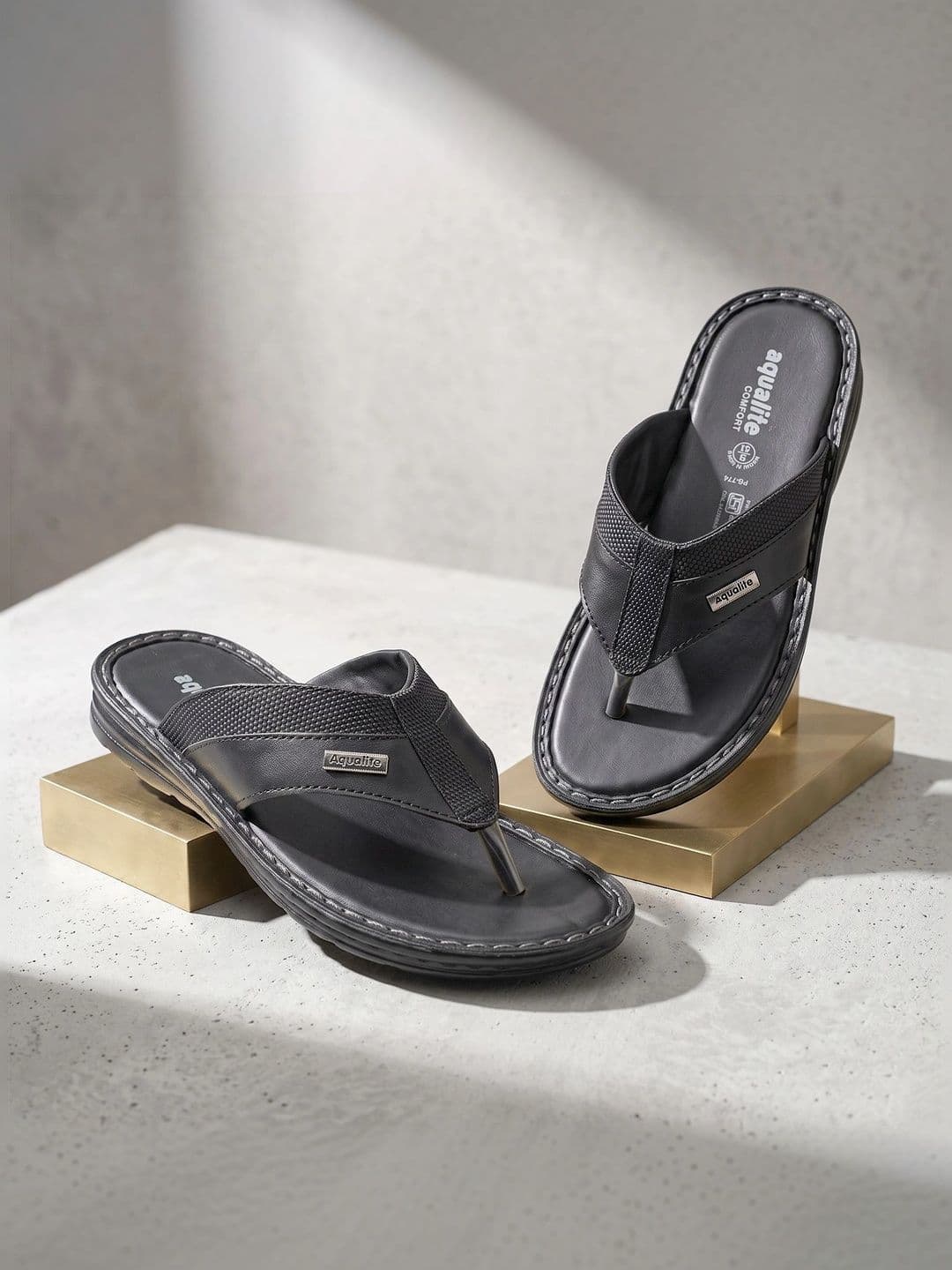 Aqualite Men PU Comfort Sandals - view 1