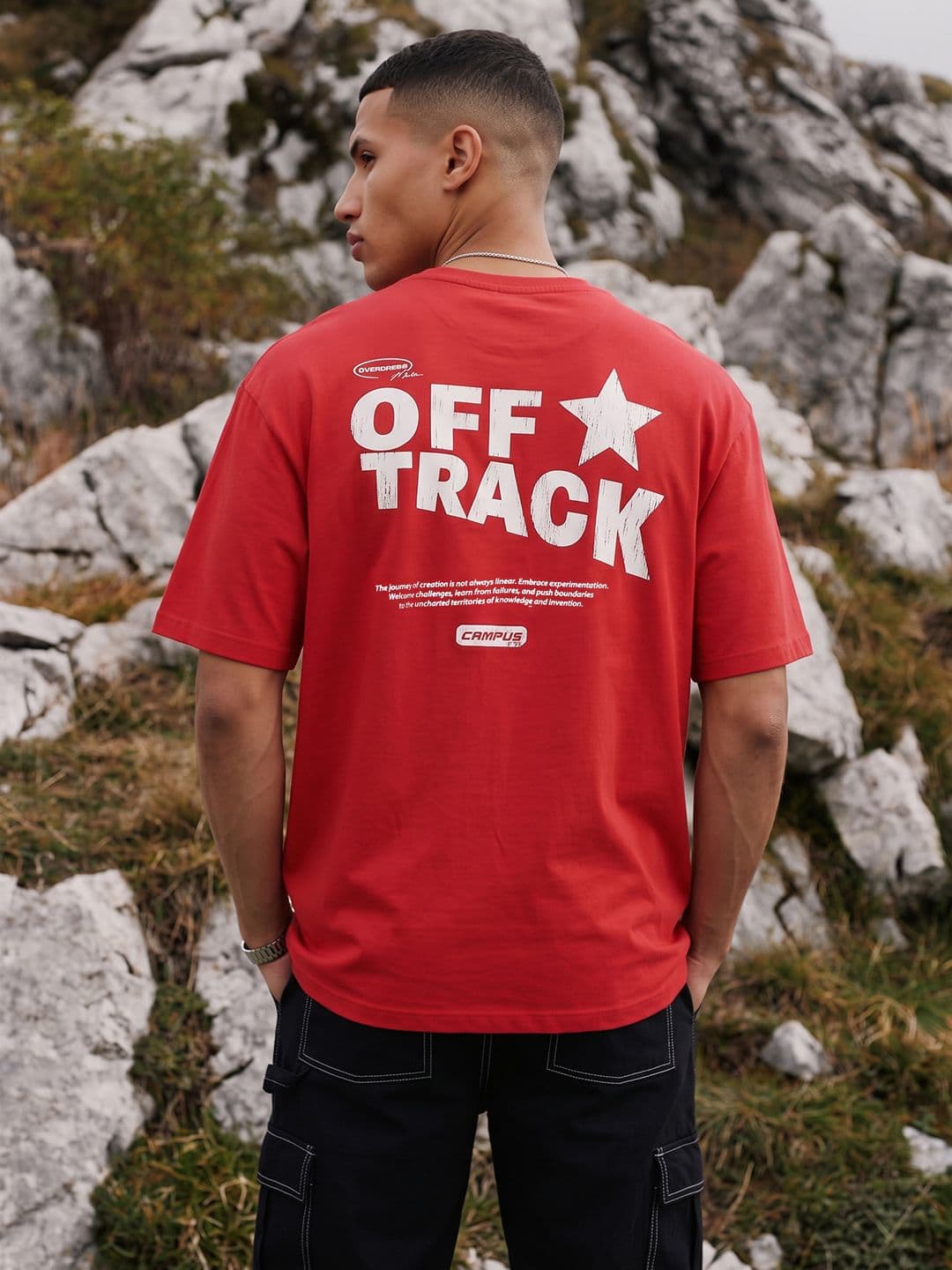 The Roadster Life Co. Oversized Printed T-shirt - view 1