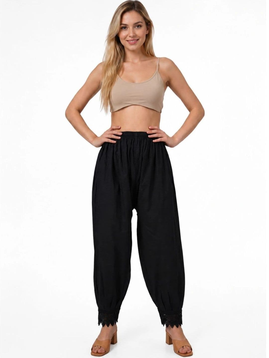PINOVO Women Embellished Palazzos - view 1