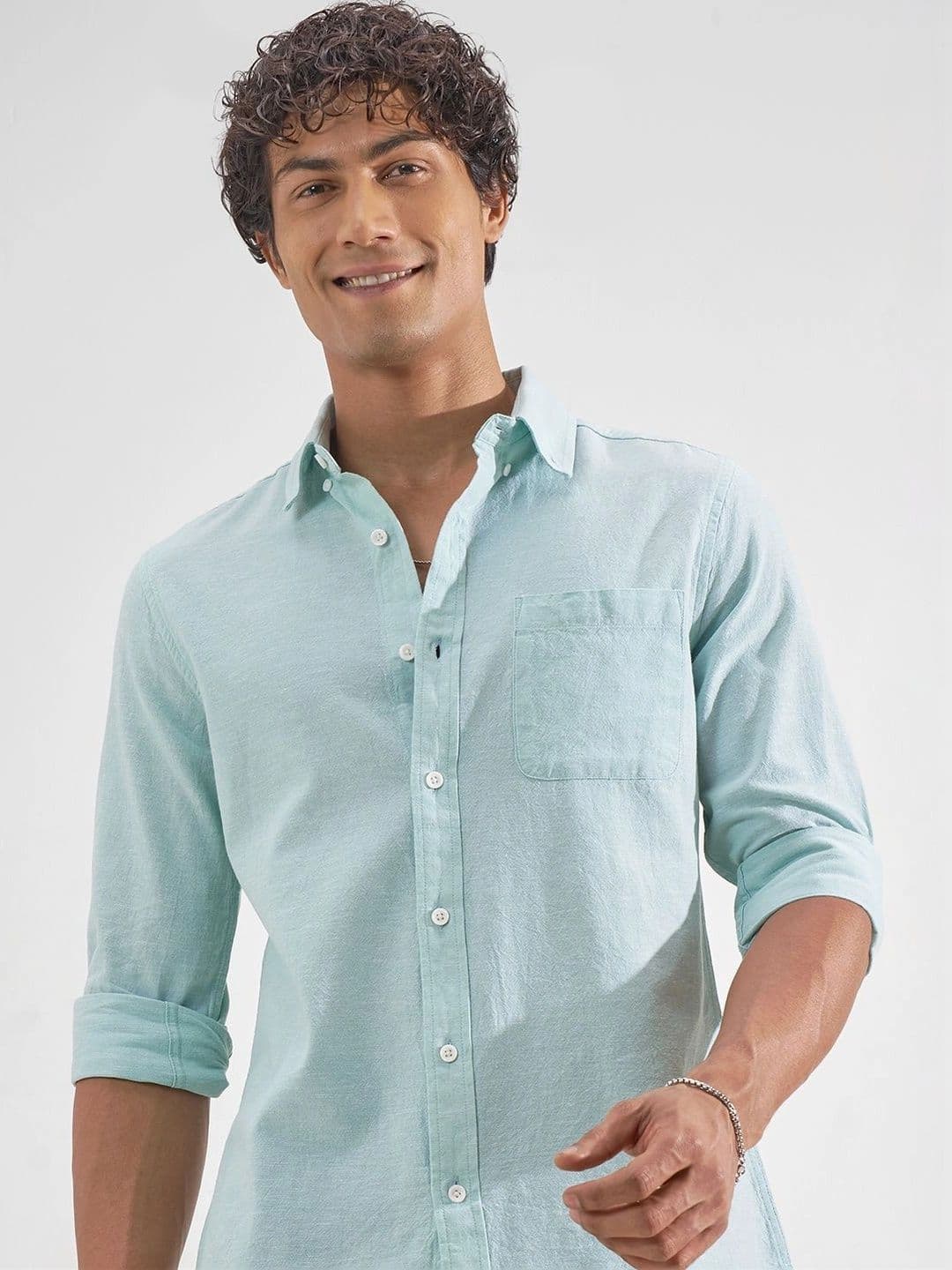 HIGHLANDER Men Slim Fit Casual Shirt - view 1