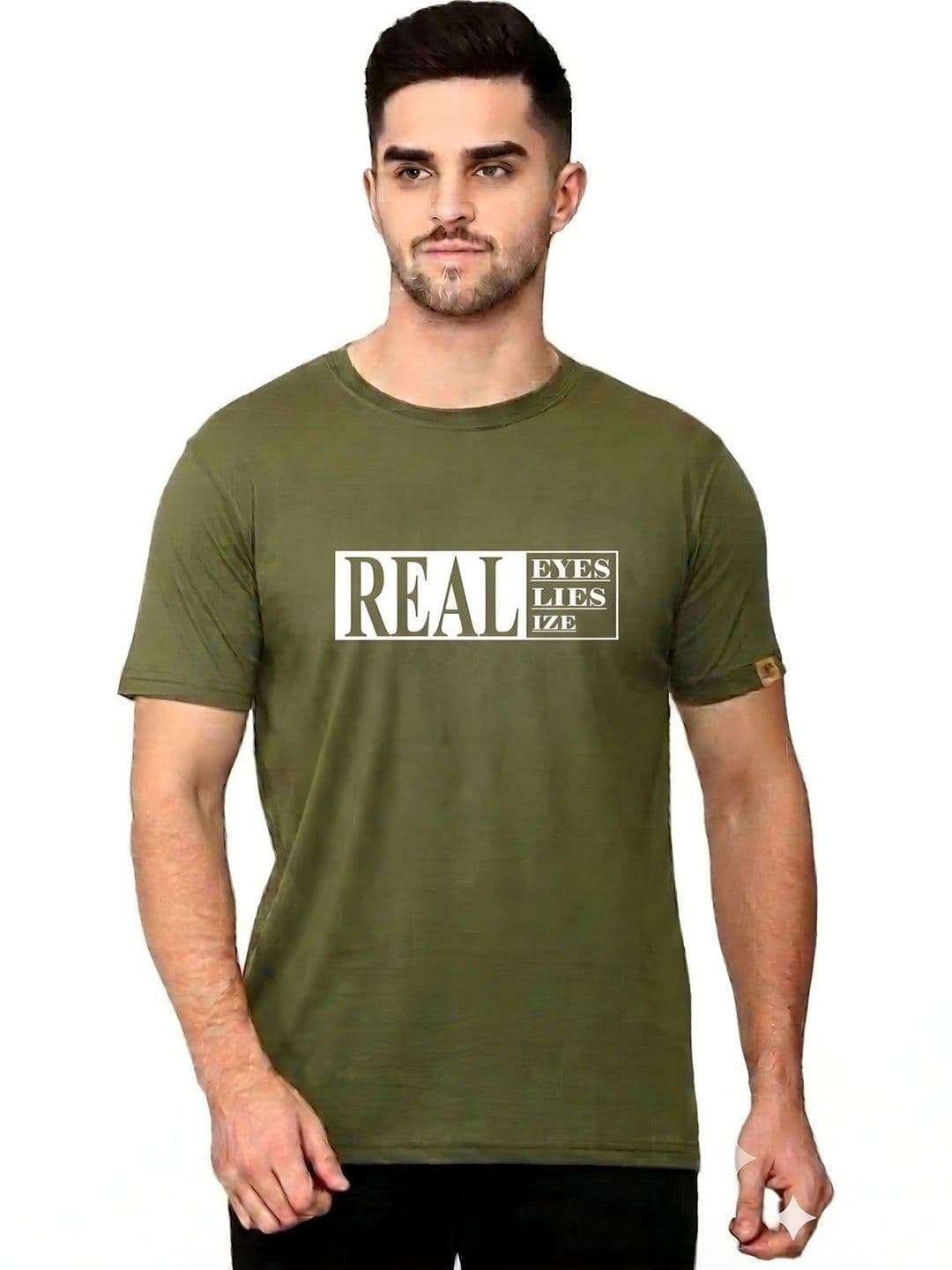 FLORA SHINE Men Typography Printed Bio Finish T-shirt - view 1
