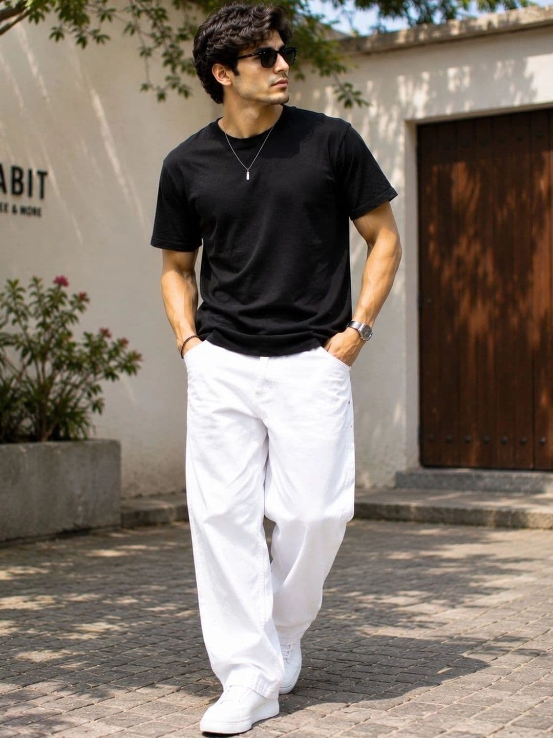 GARTEEN Men Classic Straight Fit Mid-Rise Stretchable Jeans - view 1