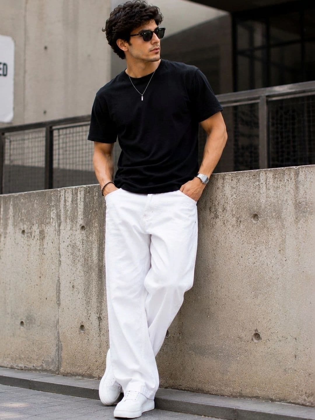 DENIM LIFE Men Classic Straight Fit Mid-Rise Stretchable Jeans - view 1