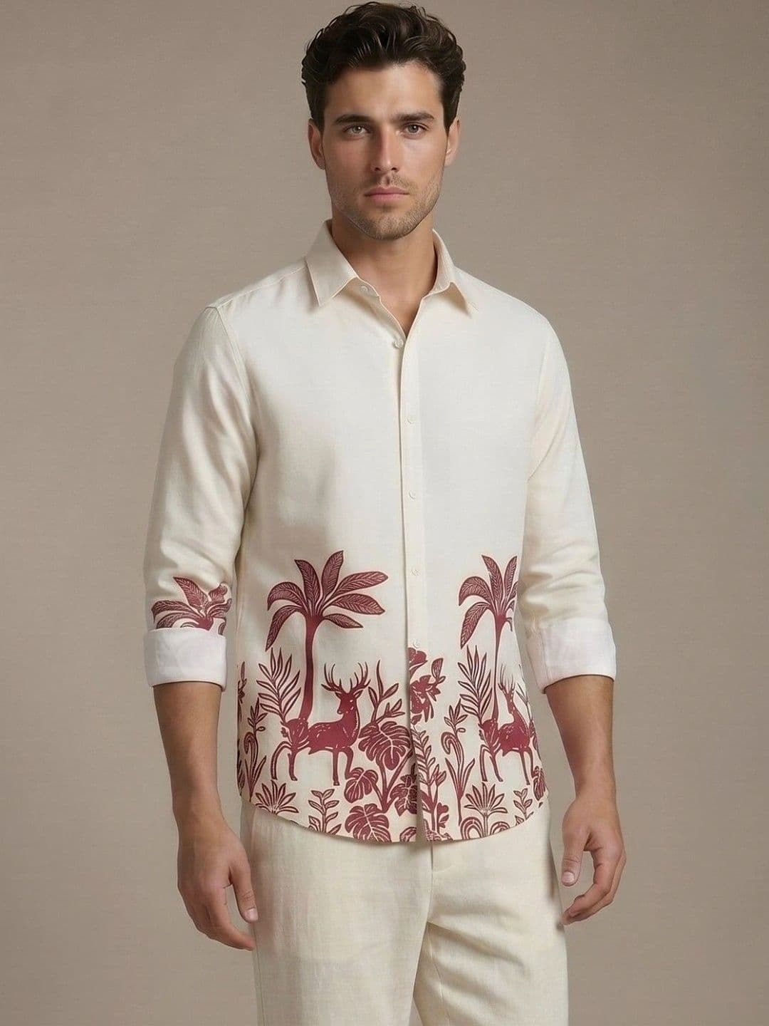 glitchez Men Standard Printed Casual Shirt - view 1