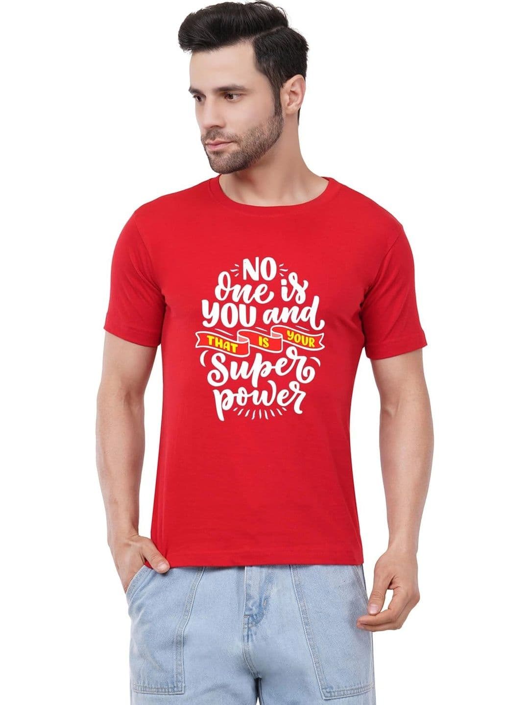 Aseria Men Typography Printed T-shirt - view 1