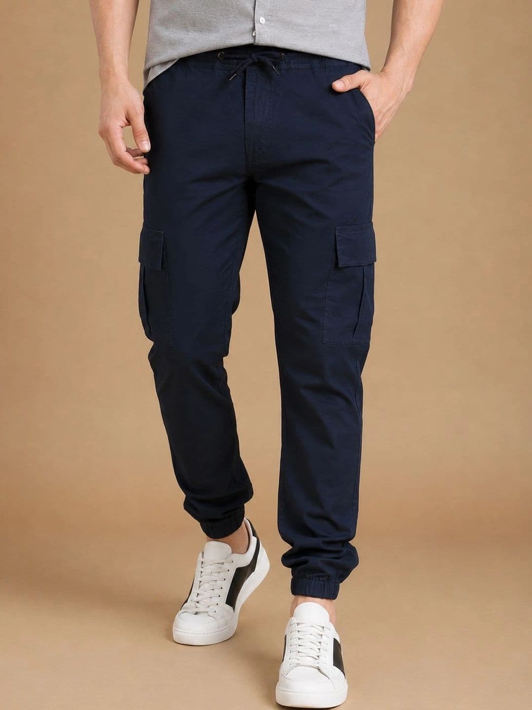 Roadster Men Smart Easy Wash Cargos Trousers - view 1