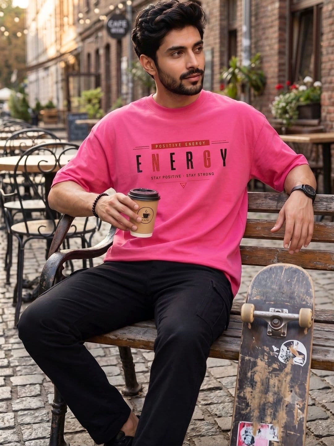 Tru North Men Typography Printed T-shirt - view 1