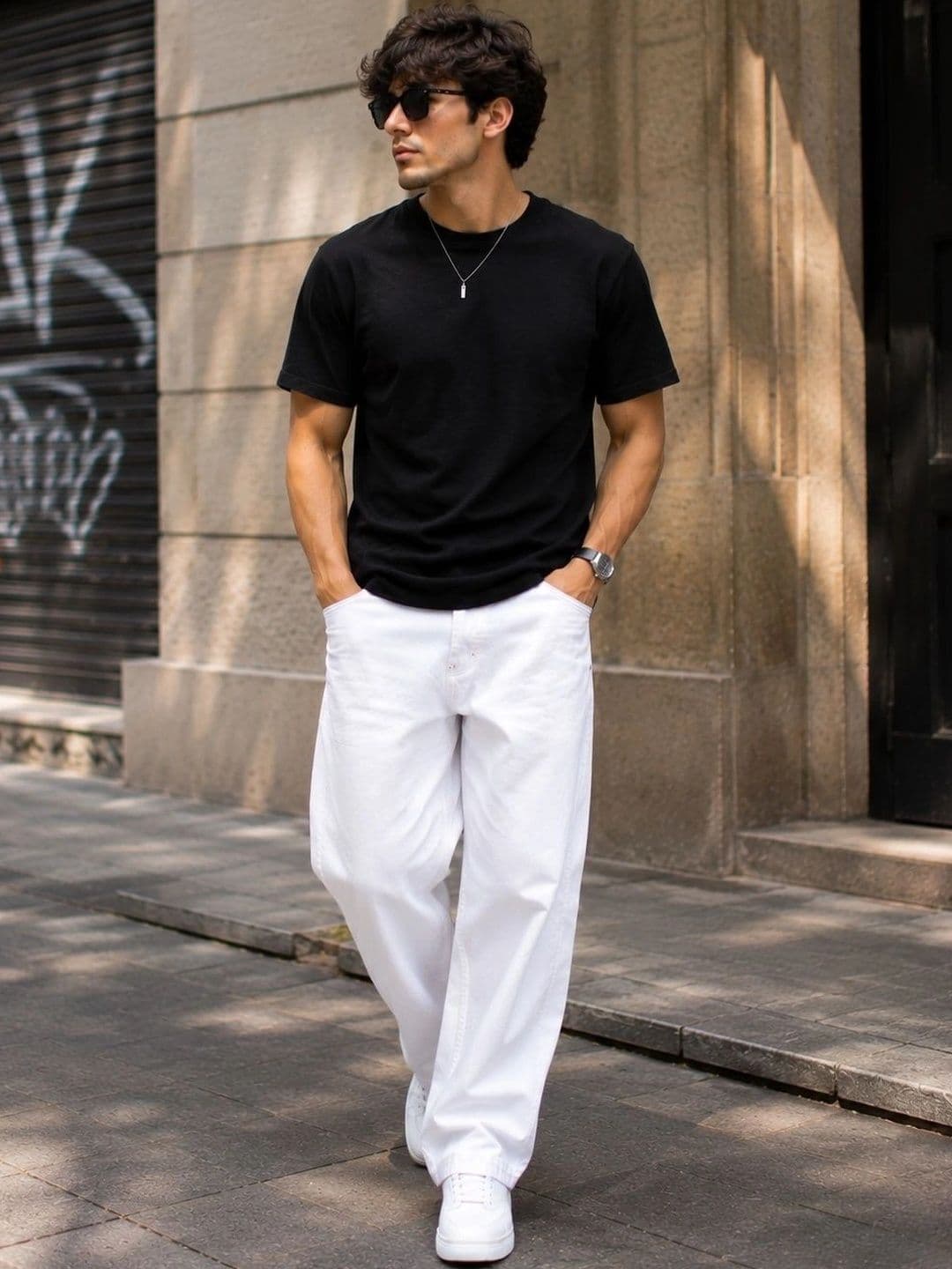 DENIM LIFE Men Classic Straight Fit Mid-Rise Stretchable Jeans - view 1