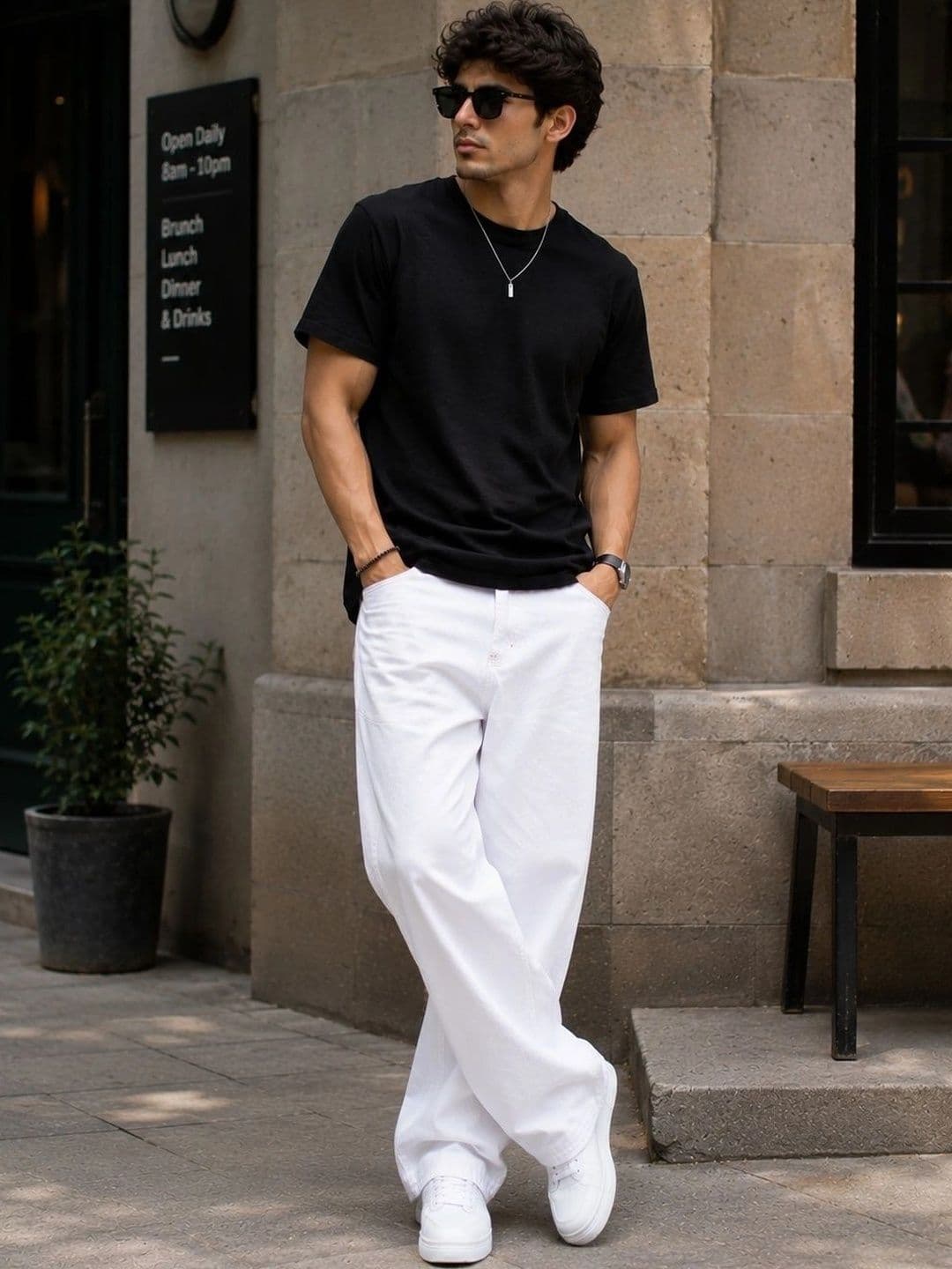 MARK VIEW Men Classic Straight Fit Mid-Rise Stretchable Jeans - view 1