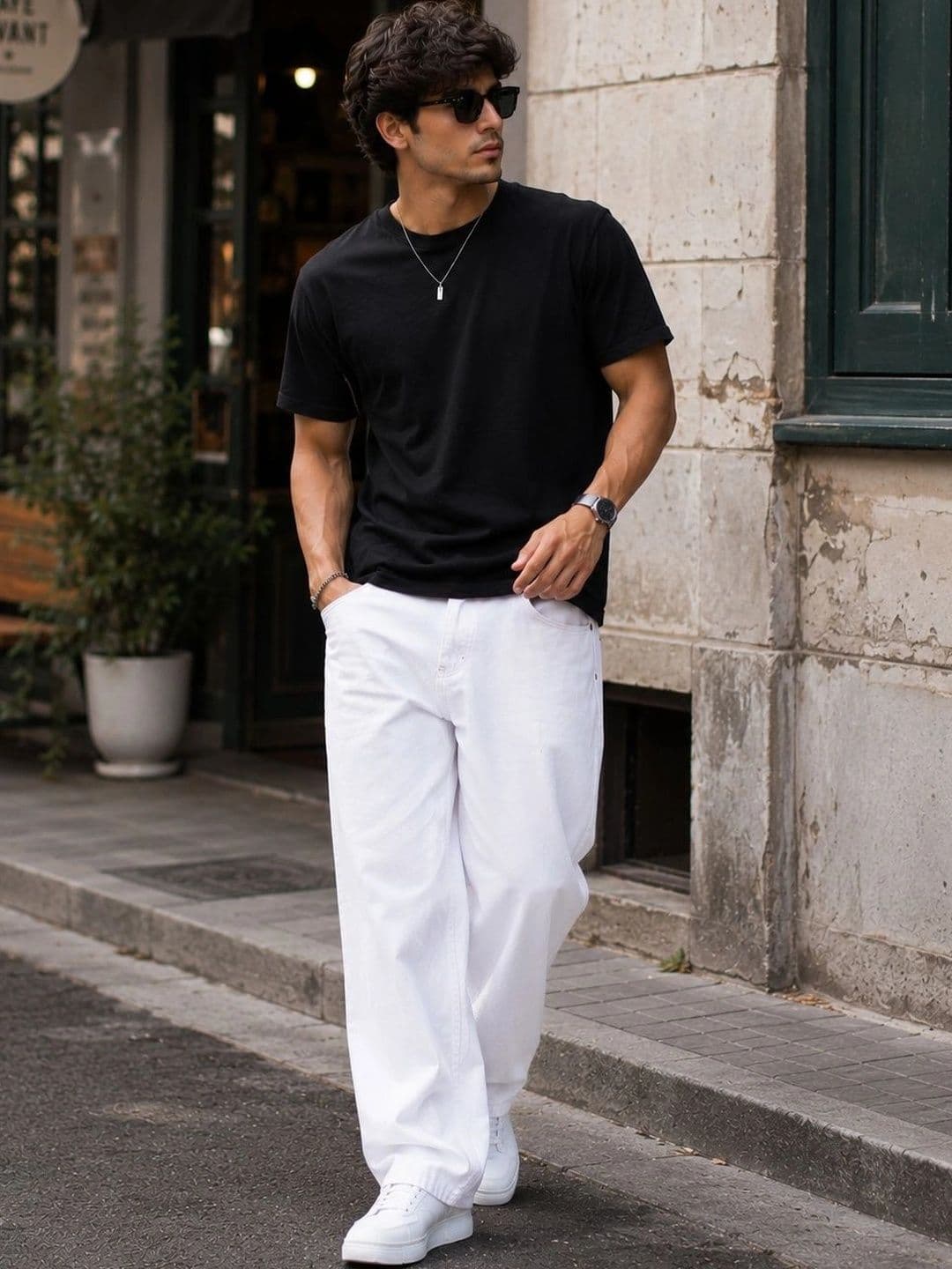 DENIM LIFE Men Classic Straight Fit Mid-Rise Stretchable Jeans - view 1