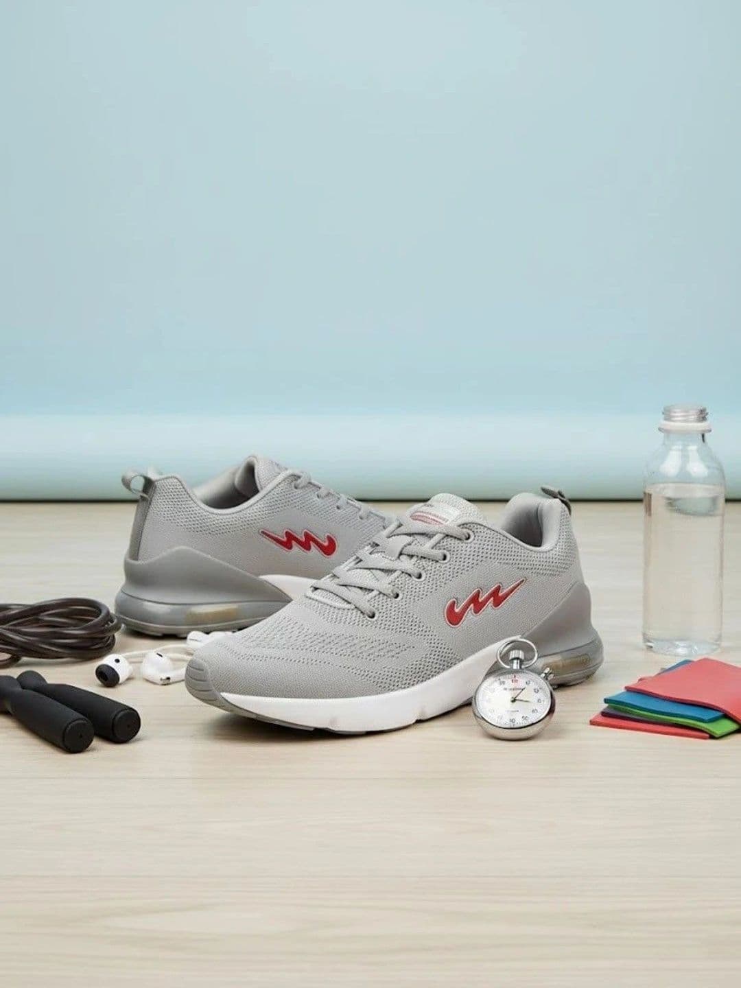 Hsquare Men Mesh Running Non-Marking Shoes - view 1