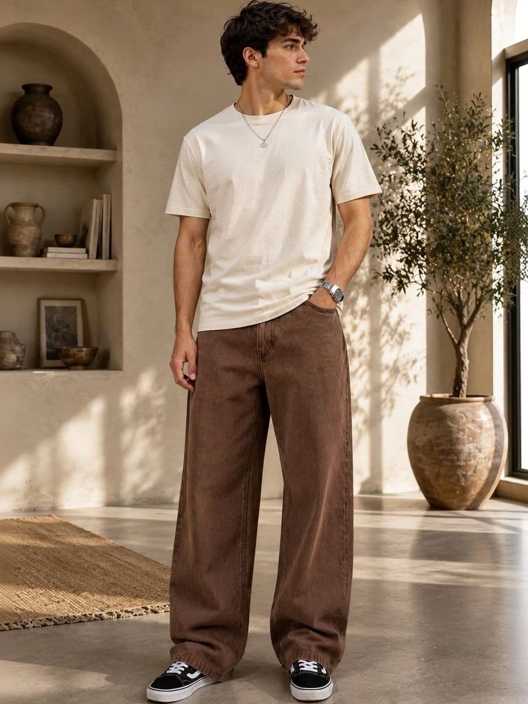 Tini Huggs Men Mid-Rise Jeans - view 1