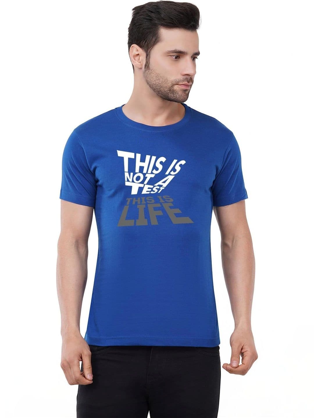Aseria Men Typography Printed T-shirt - view 1