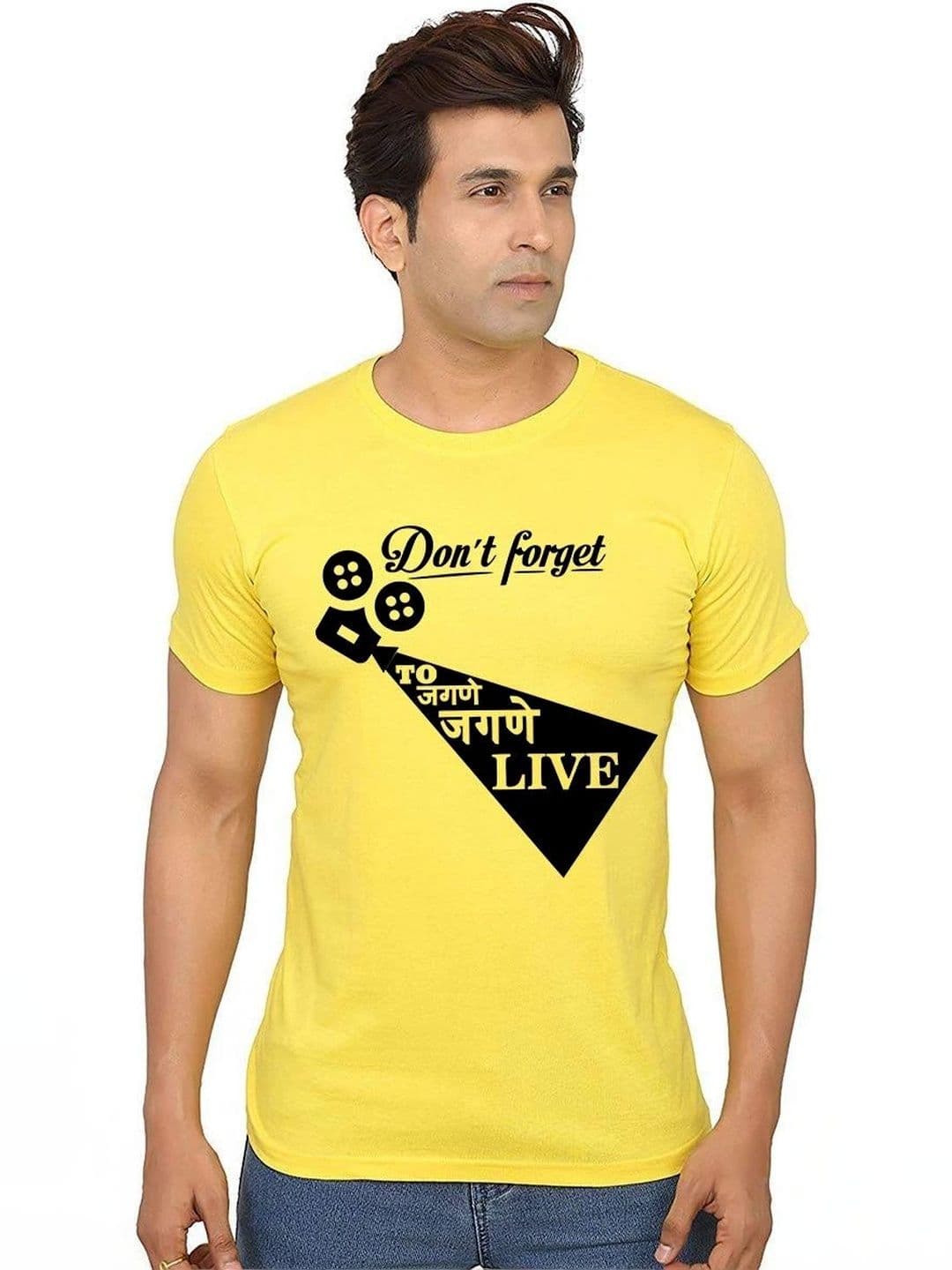 Aseria Men Typography Printed T-shirt - view 1