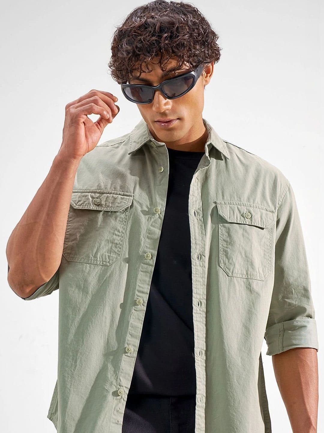 Highlander Solid Utility Overshirt - view 1