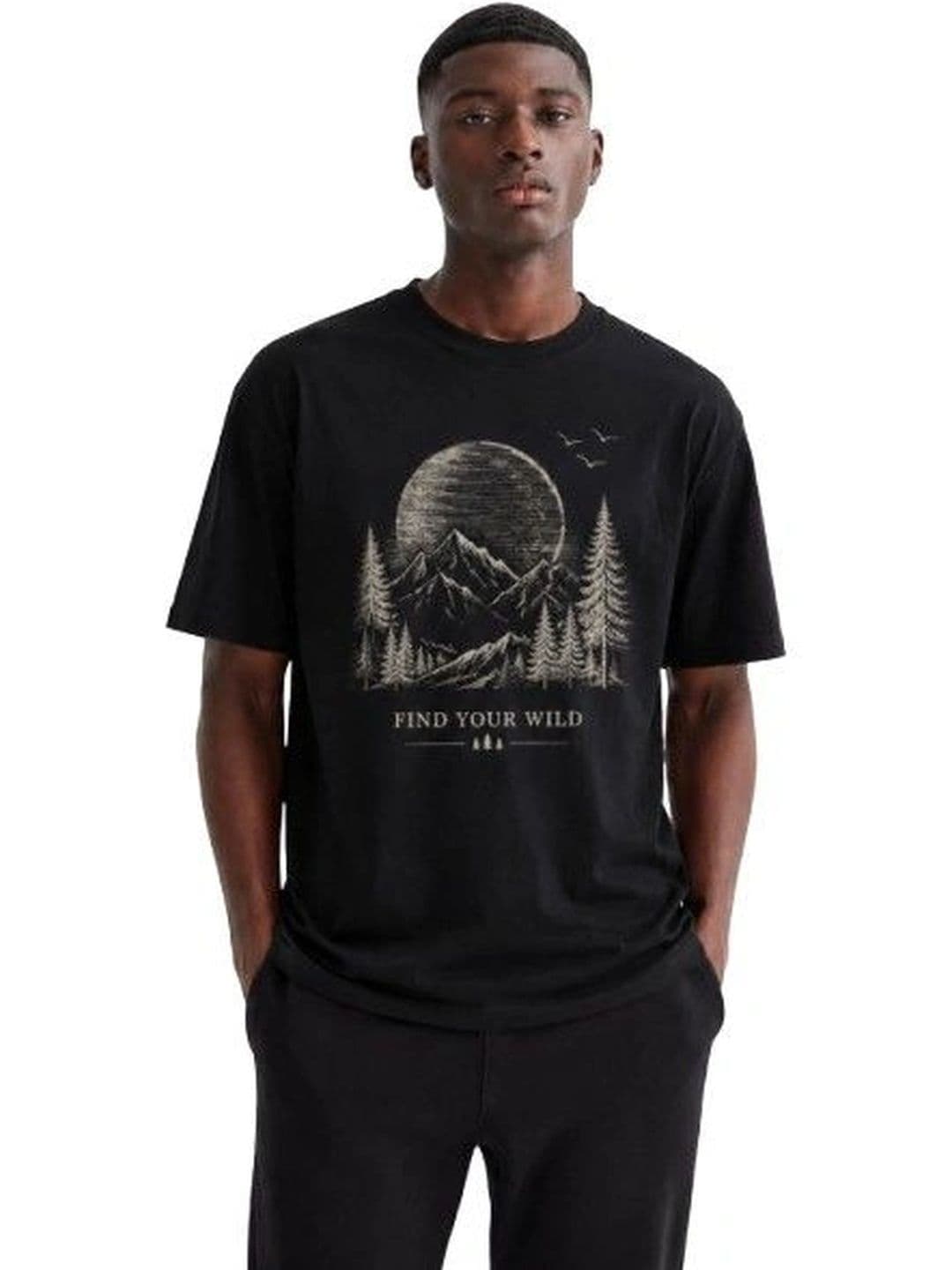 Uniche Affeto Men Wildera Regular Fit T-Shirt - view 1