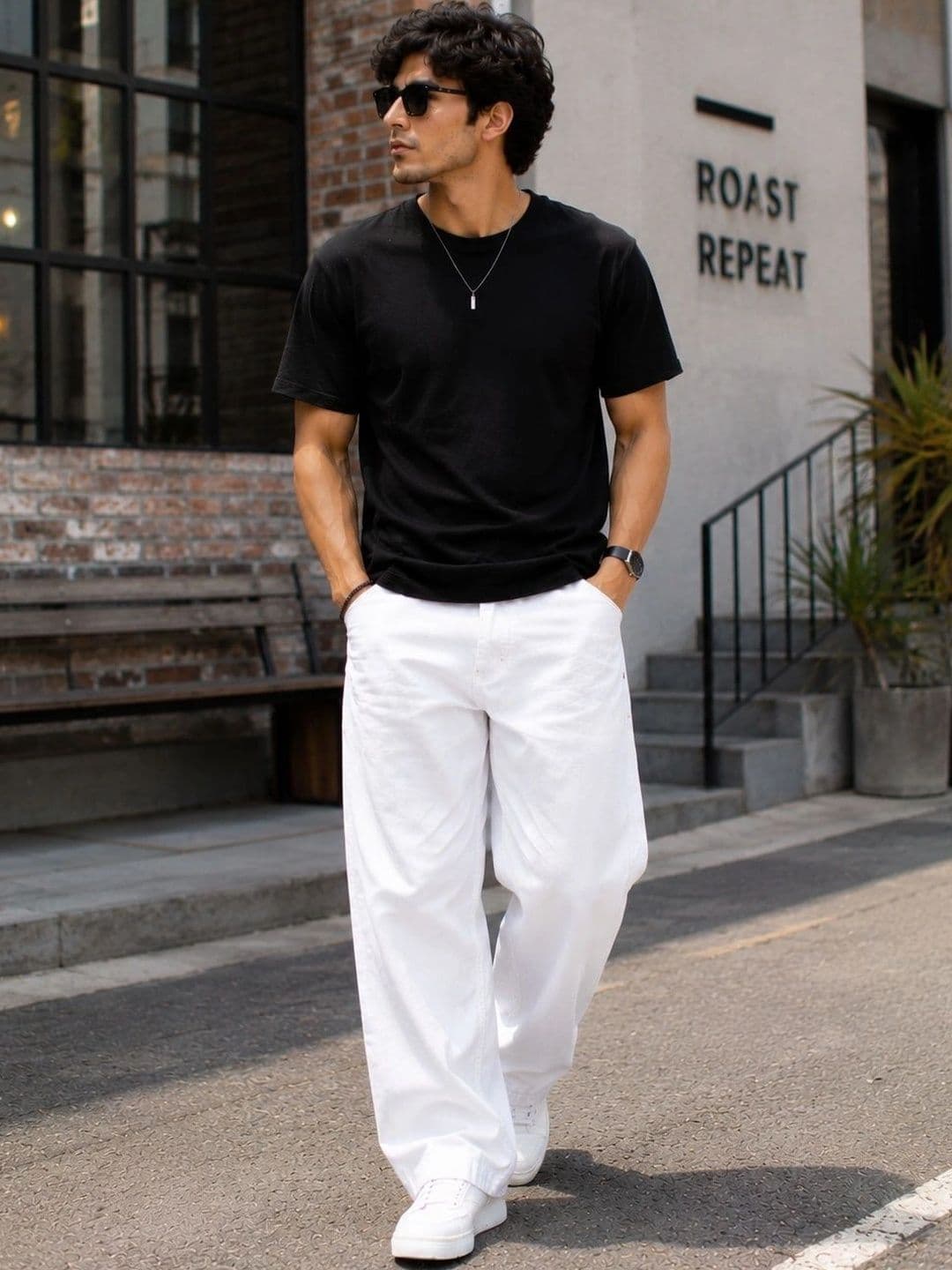 DENIM LIFE Men Classic Straight Fit Mid-Rise Stretchable Jeans - view 1