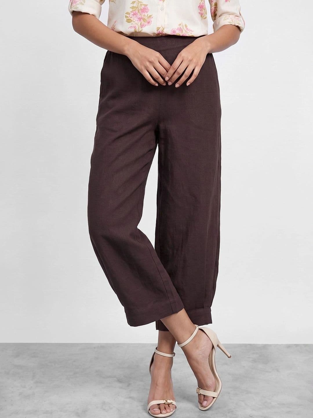 Melange by Lifestyle Women Cropped Ethnic Palazzos - view 1