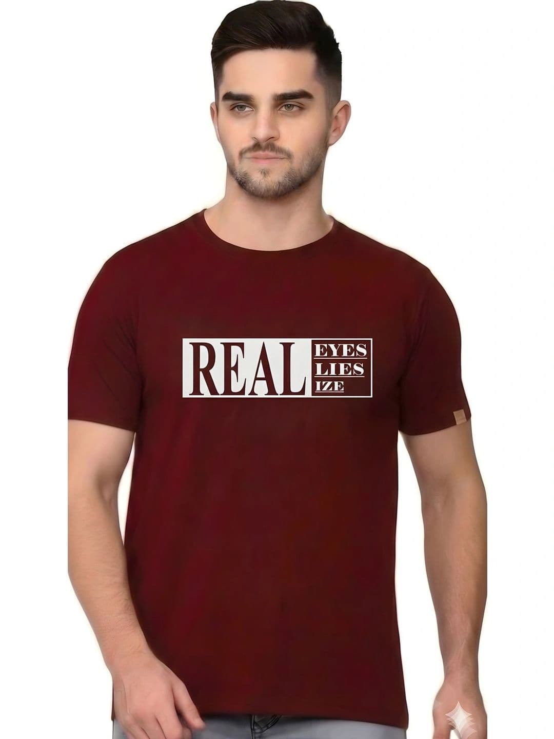 FLORA SHINE Men Typography Printed Bio Finish T-shirt - view 1