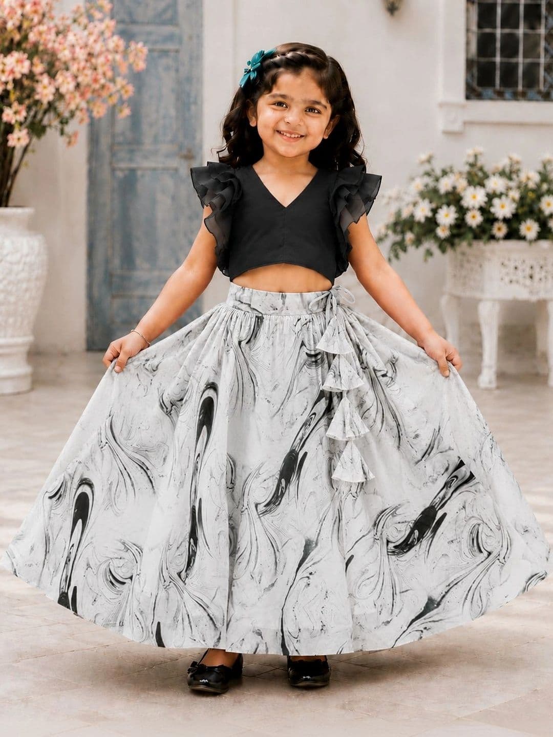 DRISHIV ENTERPRISE Girls Ready to Wear Lehenga Choli - view 1