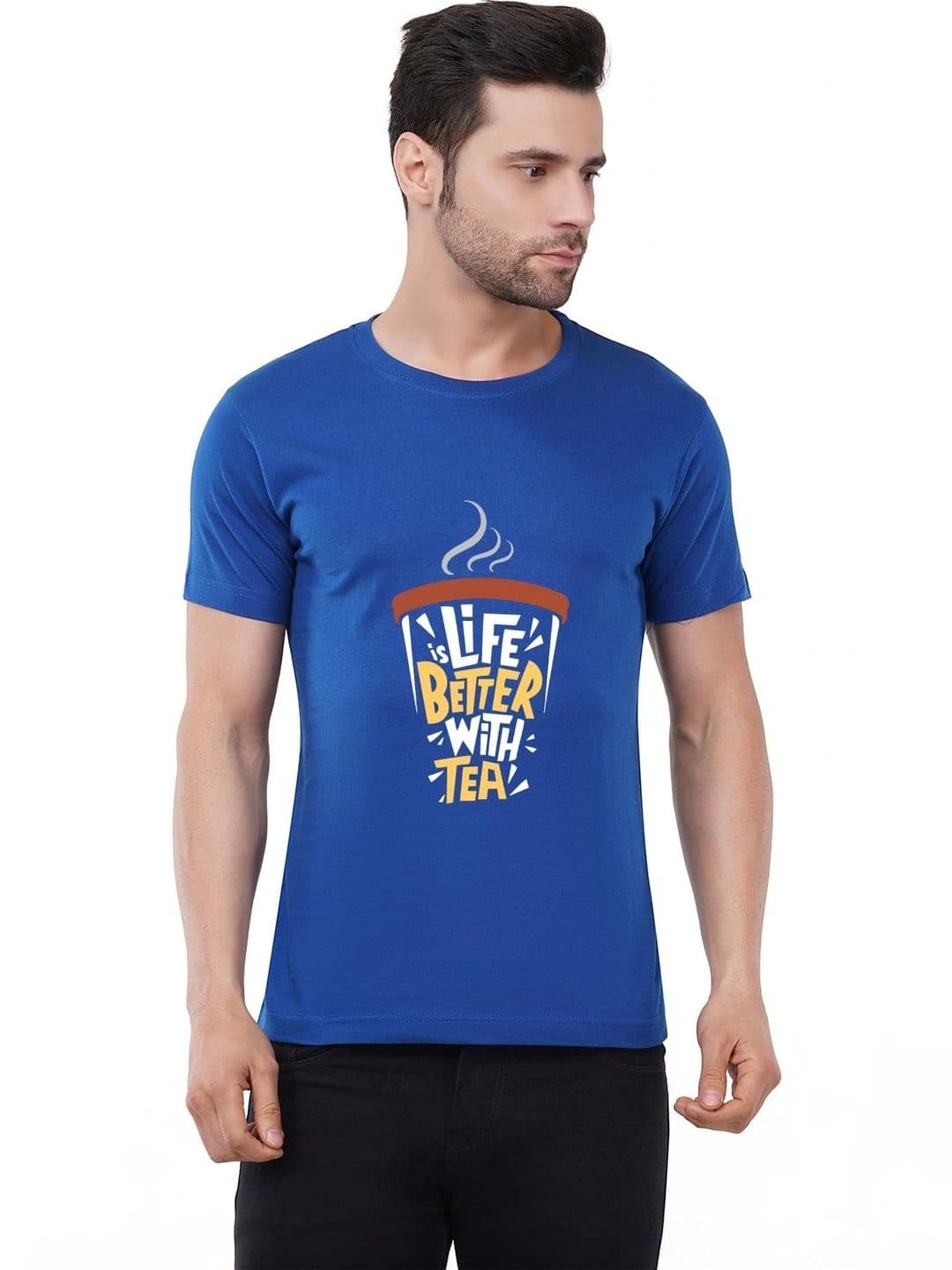 Aseria Men Typography T-shirt - view 1