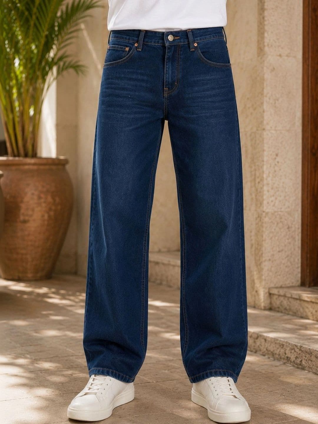 Kyber Men Jean Straight Fit Mid-Rise Jeans - view 1