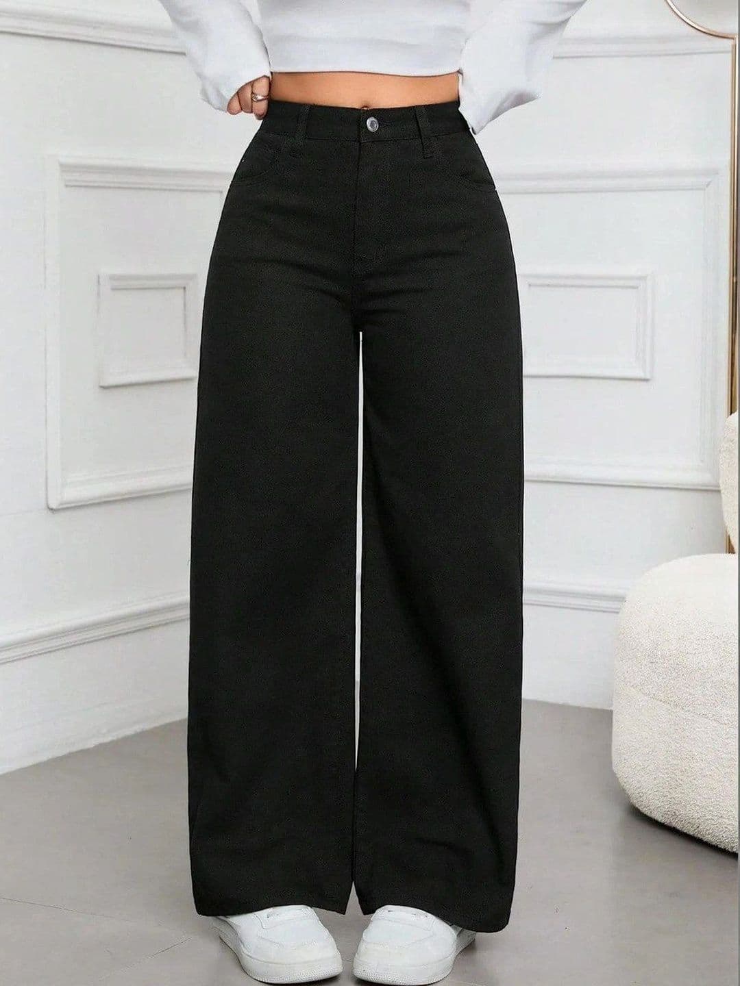 Flying Girls Women Comfort Straight Fit High-Rise Light Fade Stretchable Jeans - view 1