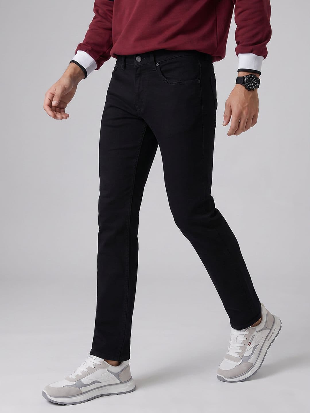 SPYKAR Men Slim Fit Stretchable Jeans - view 1