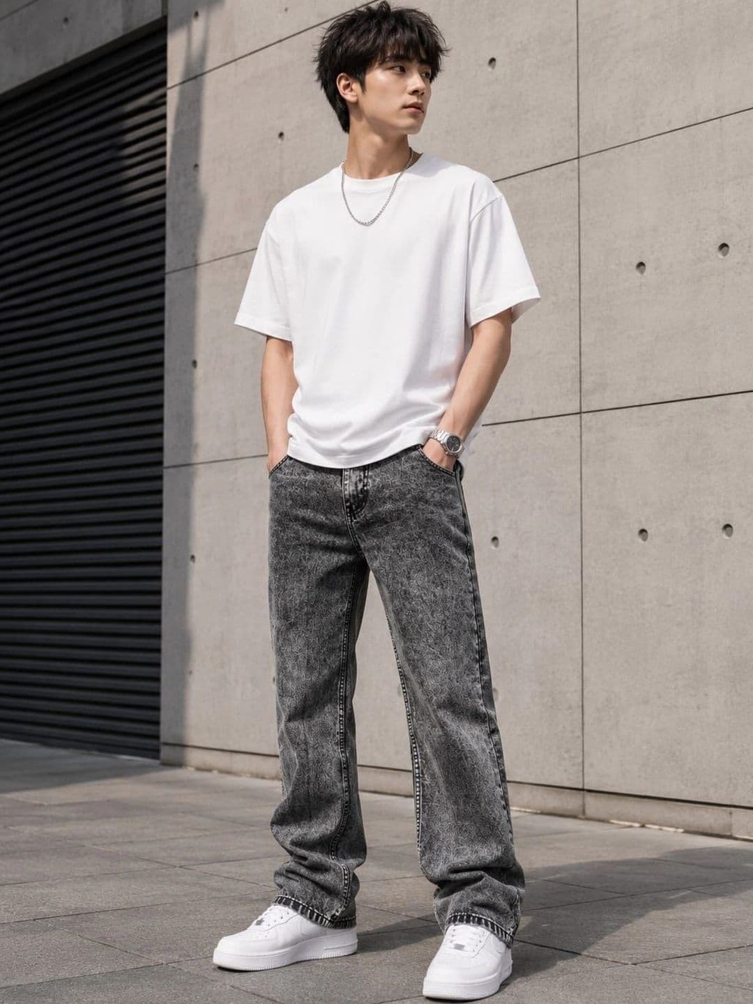 Tini Huggs Men Mid-Rise Jeans - view 1