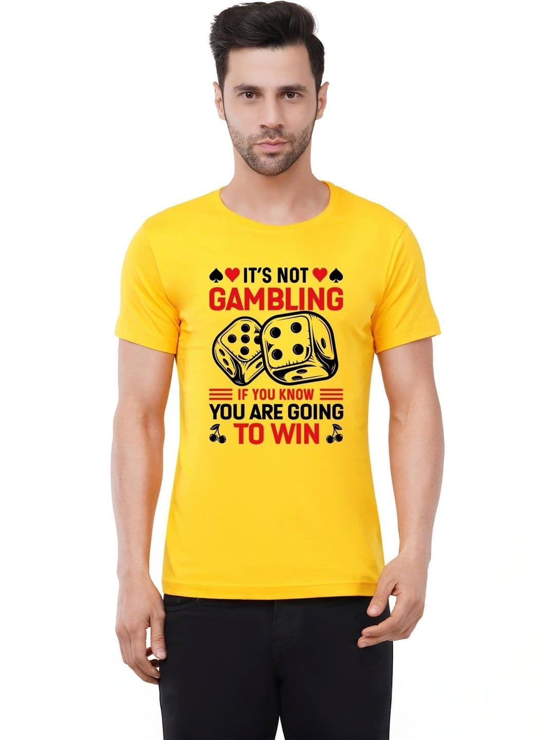 Aseria Men Typography Printed T-shirt - view 1