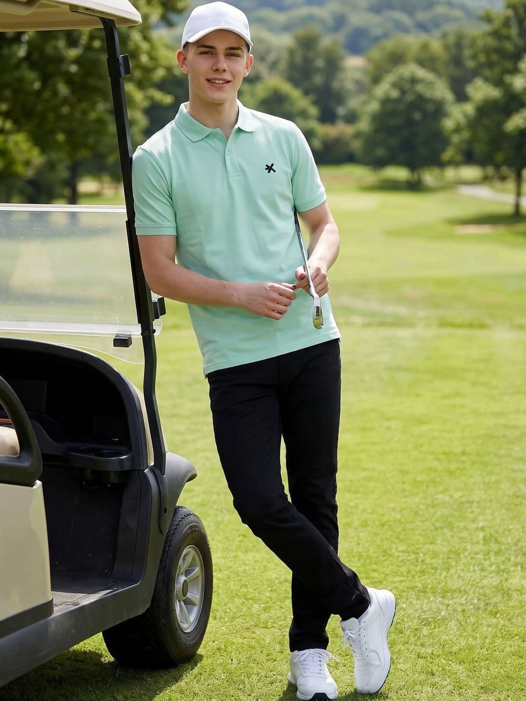 HRX by Hrithik Roshan Men Polo Collar T-shirt - view 1