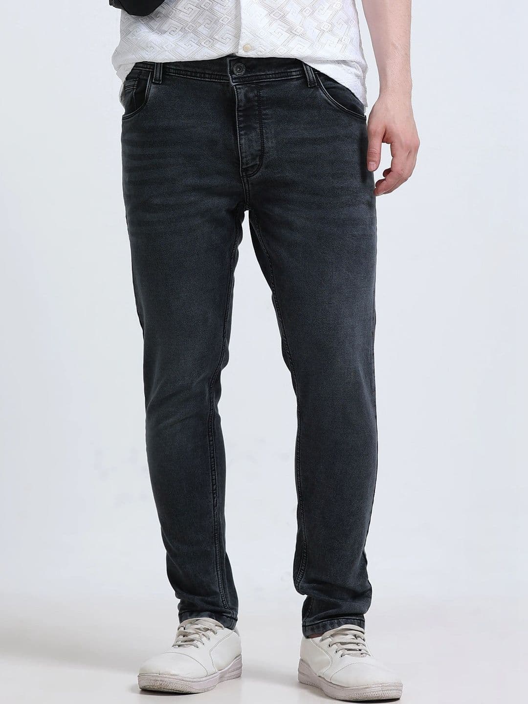 USD Men Skinny Fit Mid-Rise Jeans - view 1