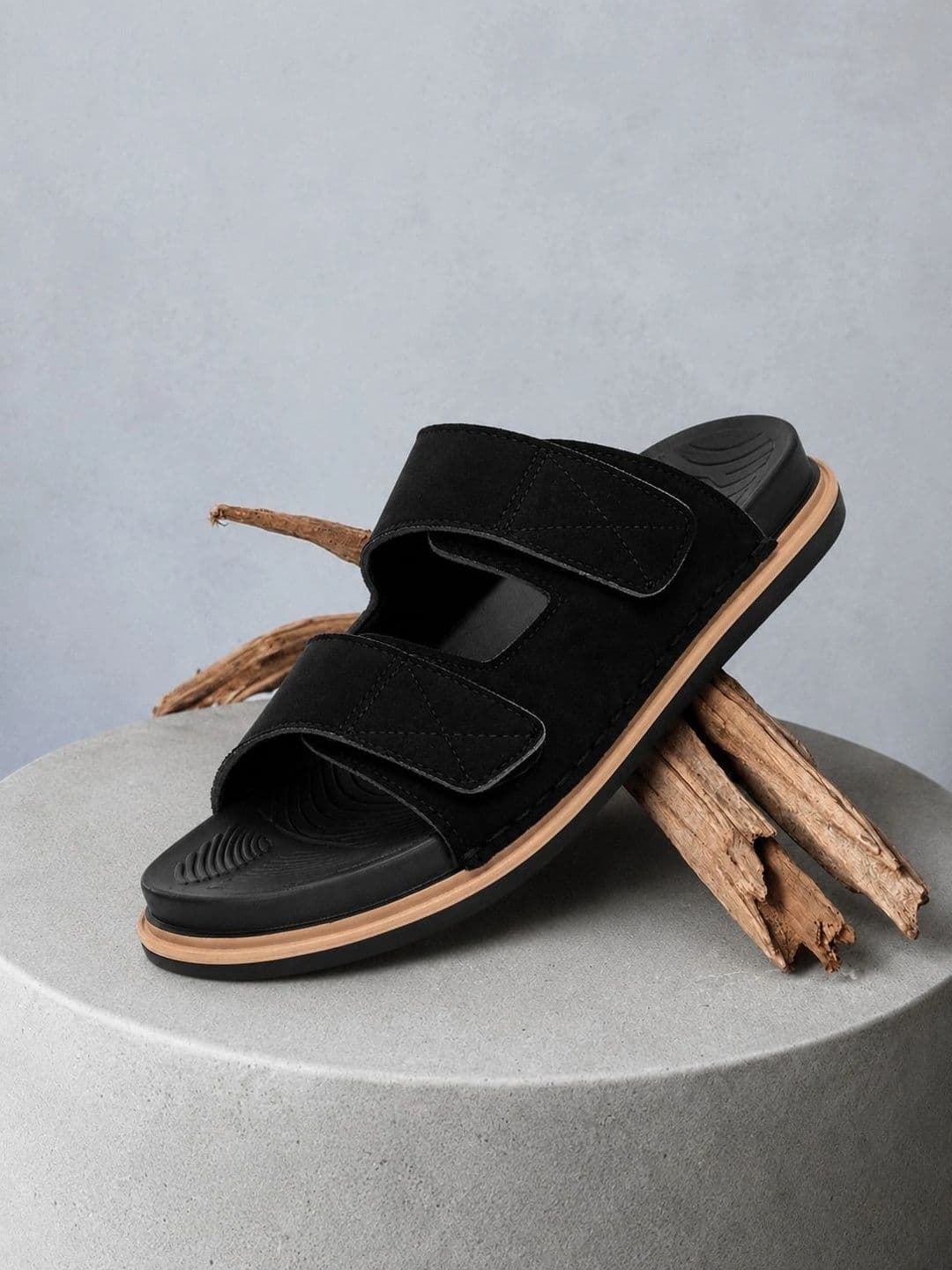 Roadster Men Suede Comfort Sandals - view 1